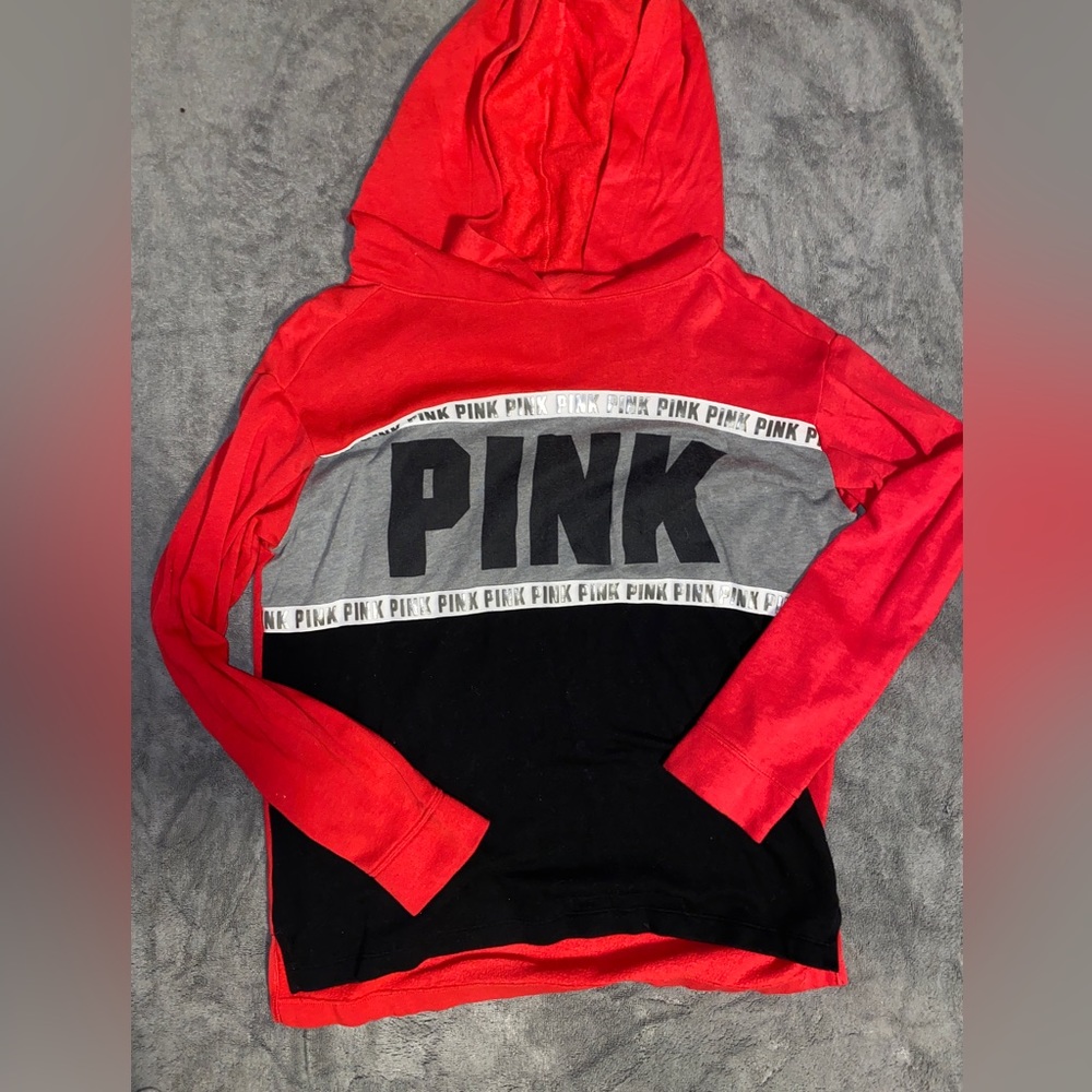 PINK Hoodie Size Small